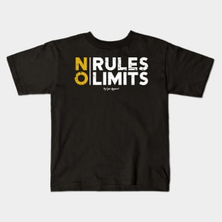 No Rule No Limit Kids T-Shirt